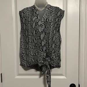 Animal Print Ladies Top - Size L